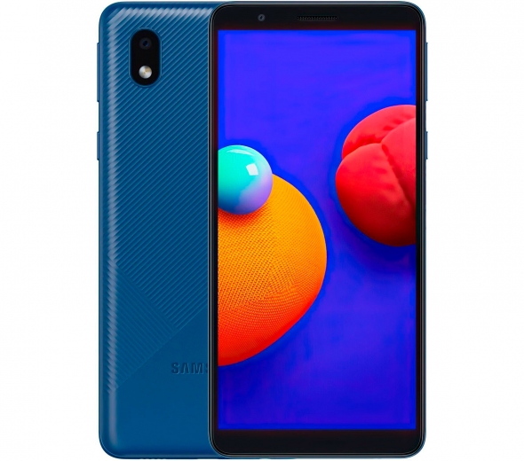Смартфон Samsung Galaxy A01 Core 1/16GB (SM-A013FZBDSEK) Blue - фото - Samsung Experience Store — брендовий інтернет-магазин