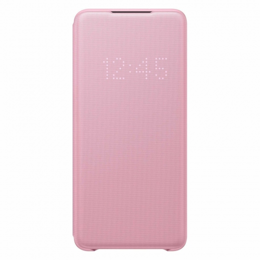 Чохол-книжка Samsung LED View Cover для Samsung Galaxy S20 Plus (EF-NG985PPEGRU) Pink - фото - Samsung Experience Store — брендовий інтернет-магазин