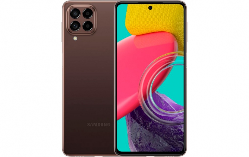 Смартфон Samsung Galaxy M53 5G 6/128GB (SM-M536BZNDSEK) Brown - купить ...