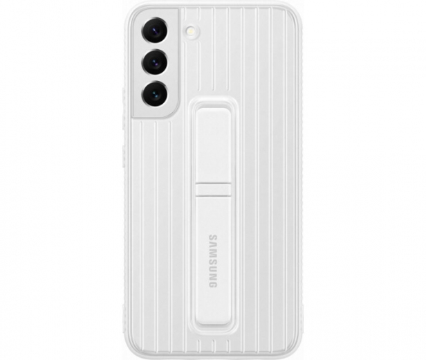 Накладка Samsung Protective Standing Cover для Samsung Galaxy S22 Plus (EF-RS906CWEGRU) White - фото Накладка Samsung Protective Standing Cover для Samsung Galaxy S22 Plus (EF-RS906CWEGRU) White - фото - Samsung Experience Store — брендовий інтернет-магазин