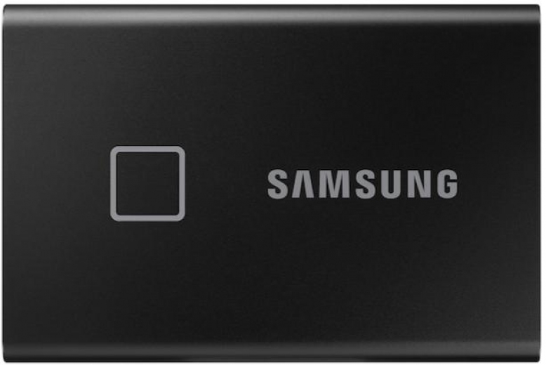 Жорсткий диск Samsung Portable SSD T7 TOUCH 1TB USB 3.2 Type-C (MU-PC1T0K/WW) External Black - фото - Samsung Experience Store — брендовий інтернет-магазин