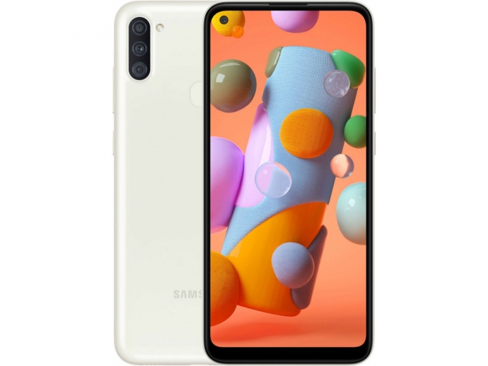 Смартфон Samsung Galaxy A11 A115 (SM-A115FZWNSEK) White - фото - Samsung Experience Store — брендовый интернет-магазин