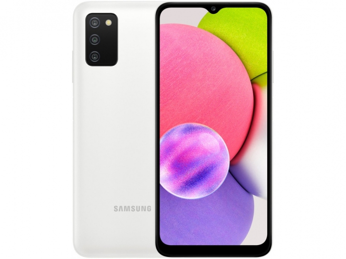 Смартфон Samsung Galaxy A03s 4/64GB (SM-A037FZWGSEK) White - фото - Samsung Experience Store — брендовый интернет-магазин