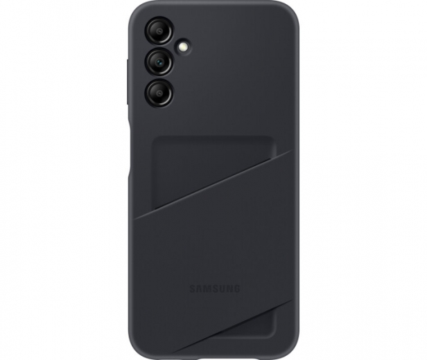 Чехол Samsung Card Slot Cover для Samsung A14 (EF-OA146TBEGRU) Black - фото - Samsung Experience Store — брендовый интернет-магазин