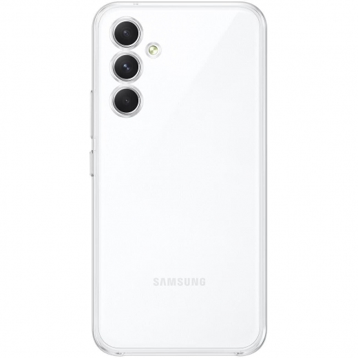 Чохол Samsung Soft Clear Cover для Samsung Galaxy A54 (EF-QA546CTEGRU) Transparent - фото Чохол Samsung Soft Clear Cover для Samsung Galaxy A54 (EF-QA546CTEGRU) Transparent - фото - Samsung Experience Store — брендовий інтернет-магазин