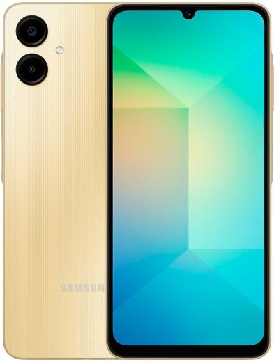 Смартфон Samsung Galaxy A06 4/128GB (SM-A065FZDGSEK) Gold - фото Смартфон Samsung Galaxy A06 4/128GB (SM-A065FZDGSEK) Gold - фото - Samsung Experience Store — брендовый интернет-магазин