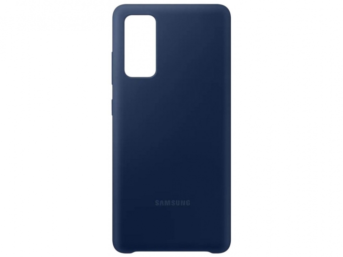 Панель Samsung Silicone Cover для Samsung Galaxy S20 FE (EF-PG780TNEGRU) Navy - фото - Samsung Experience Store — брендовый интернет-магазин