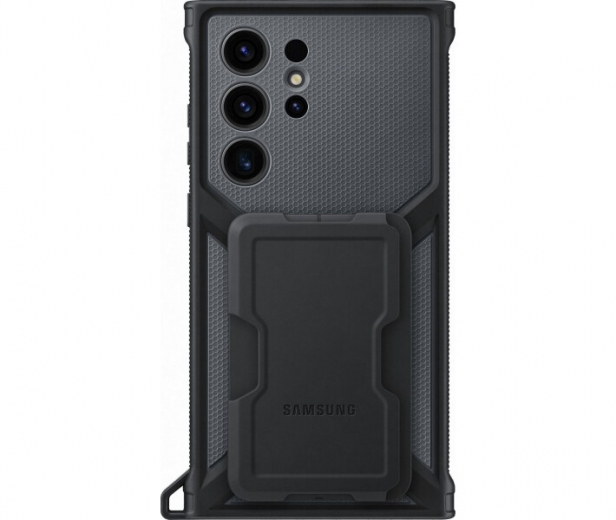 Накладка Samsung Rugged Gadget Cover для Samsung Galaxy S23 Ultra (EF-RS918CBEGRU) Titan - фото - Samsung Experience Store — брендовый интернет-магазин