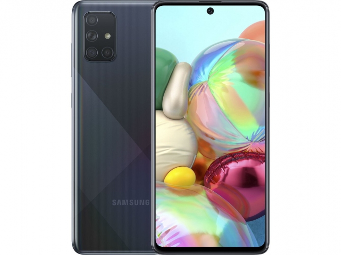 Смартфон Samsung Galaxy A71 6/128GB (SM-A715FZKUSEK) Black - фото - Samsung Experience Store — брендовый интернет-магазин