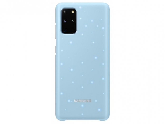 Панель Samsung LED Cover для Samsung Galaxy S20 Plus (EF-KG985CLEGRU) Sky Blue - фото - Samsung Experience Store — брендовый интернет-магазин