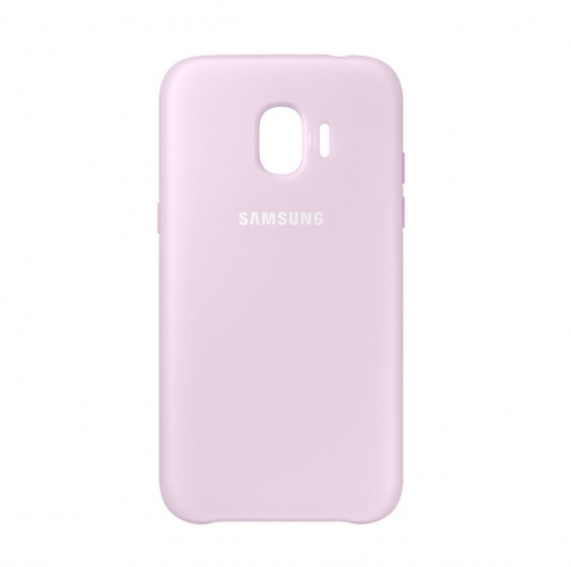 Панель Samsung Dual Layer Cover J2 2018 (EF-PJ250CPEGRU) Pink - фото - Samsung Experience Store — брендовый интернет-магазин