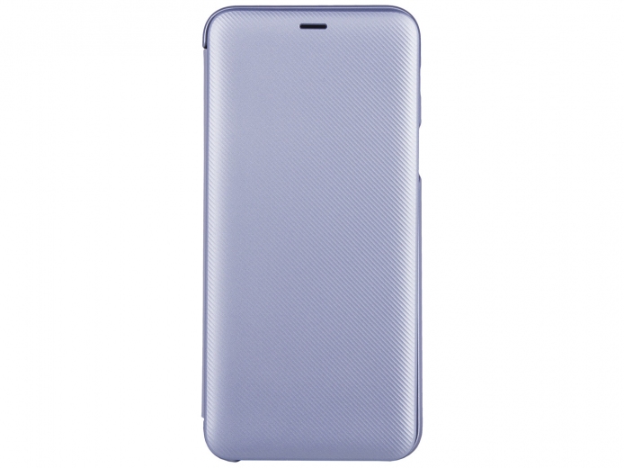 Чехол-книжка Samsung Flip wallet cover A6+ 2018 (EF-WA605CVEGRU) Violet - фото - Samsung Experience Store — брендовый интернет-магазин