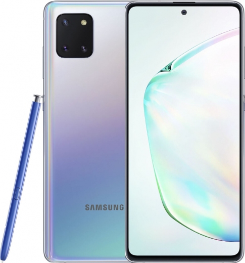 Смартфон Samsung Note 10 Lite 6/128GB (SM-N770FZSDSEK) Silver - фото - Samsung Experience Store — брендовий інтернет-магазин