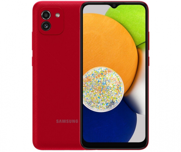 Смартфон Samsung Galaxy A03 4/64GB (SM-A035FZRGSEK) Red - фото - Samsung Experience Store — брендовый интернет-магазин
