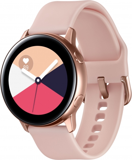 Смарт часы Samsung Galaxy Watch Active (SM-R500NZDASEK) Gold - фото - Samsung Experience Store — брендовый интернет-магазин