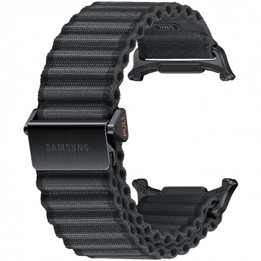 Ремешок Samsung Trail Band для Samsung Galaxy Watch 7 Ultra (ET-SVL70MNEGEU) Dark Gray - фото - Samsung Experience Store — брендовый интернет-магазин