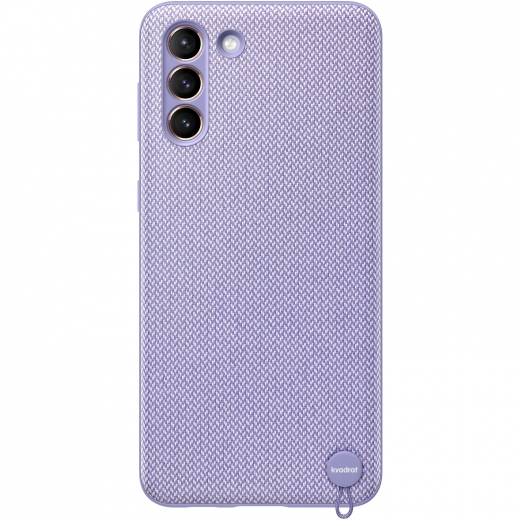 Чохол Samsung Kvadrat Cover Galaxy S21 Plus (EF-XG996FVEGRU) Violet - фото - Samsung Experience Store — брендовий інтернет-магазин