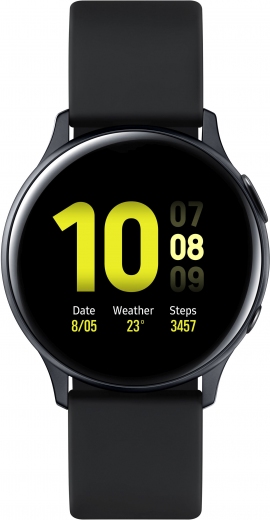 Смарт часы Samsung Galaxy Watch Active 2 40mm Aluminium (SM-R830NZKASEK) Black - фото - Samsung Experience Store — брендовый интернет-магазин