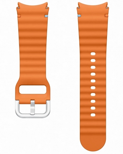 Ремешок Samsung Sport Band (S/M) для Samsung Galaxy Watch 7 (ET-SNL30SOEGEU) Orange - фото - Samsung Experience Store — брендовый интернет-магазин