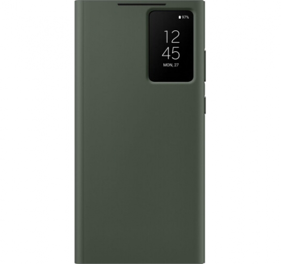 Чохол-книжка Samsung Smart Clear View Cover для Samsung Galaxy S23 Ultra (EF-ZS918CGEGRU) Khaki - фото - Samsung Experience Store — брендовий інтернет-магазин