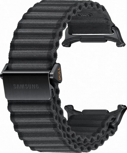 Ремінець Samsung Trail Band для Samsung Galaxy Watch 7 Ultra (ET-SVL70MBEGEU) Dark Gray - фото - Samsung Experience Store — брендовий інтернет-магазин