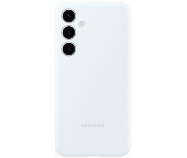 Панель Samsung Silicone Cover для Samsung Galaxy S24 Plus (EF-PS926TWEGWW) White - фото - Samsung Experience Store — брендовый интернет-магазин