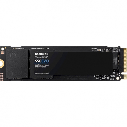 SSD Samsung 990 Evo 2TB M.2 PCIe 4.0 x4/5.0 x2 NVMe 2.0 V-NAND TLC (MZ-V9E2T0BW) - фото SSD Samsung 990 Evo 2TB M.2 PCIe 4.0 x4/5.0 x2 NVMe 2.0 V-NAND TLC (MZ-V9E2T0BW) - фото - Samsung Experience Store — брендовый интернет-магазин