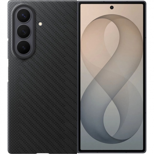 Панель Samsung Carbon Magnet для Samsung Galaxy Fold 8 Ultra (EF-KF976SBEGUA) Black - фото - Samsung Experience Store — брендовый интернет-магазин