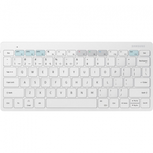 Клавиатура беспроводная Samsung Smart Keyboard Trio 500 (EJ-B3400BWRGRU) White - фото - Samsung Experience Store — брендовый интернет-магазин
