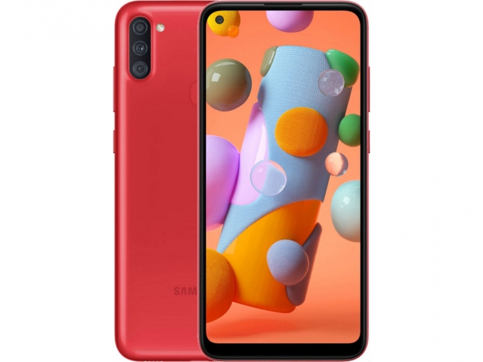 Смартфон Samsung Galaxy A11 A115 (SM-A115FZRNSEK) Red - фото - Samsung Experience Store — брендовый интернет-магазин