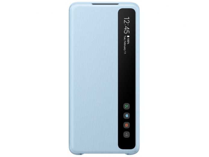 Чохол-книжка Samsung Clear View Cover для Samsung Galaxy S20 Plus (EF-ZG985CLEGRU) Sky Blue - фото - Samsung Experience Store — брендовий інтернет-магазин