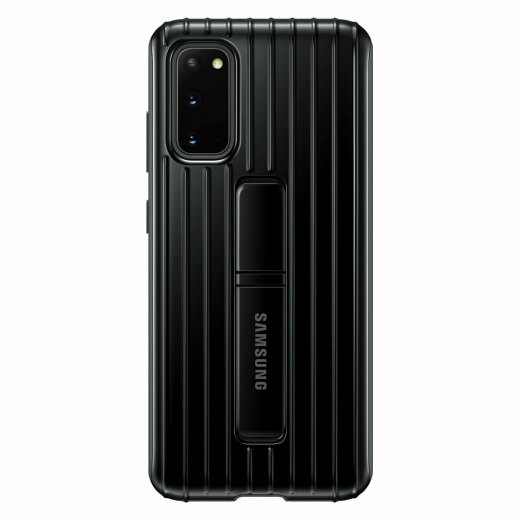 Накладка Samsung Protective Standing Cover для Samsung Galaxy S20 (EF-RG980CBEGRU) Black - фото - Samsung Experience Store — брендовый интернет-магазин