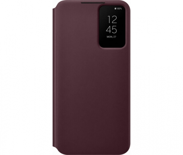 Чехол-книжка Samsung Smart Clear View Cover для Samsung Galaxy S22 Plus (EF-ZS906CEEGRU) Burgundy - фото Чехол-книжка Samsung Smart Clear View Cover для Samsung Galaxy S22 Plus (EF-ZS906CEEGRU) Burgundy - фото - Samsung Experience Store — брендовый интернет-магазин