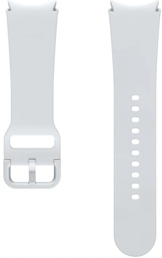 Ремінець Ремешок Samsung Sport Band (S/M) для Samsung Galaxy Watch 4/4 Classic/5/5 Pro/6/6 Classic (ET-SFR93SSEGEU) Silver - фото Ремінець Ремешок Samsung Sport Band (S/M) для Samsung Galaxy Watch 4/4 Classic/5/5 Pro/6/6 Classic (ET-SFR93SSEGEU) Silver - фото - Samsung Experience Store — брендовий інтернет-магазин