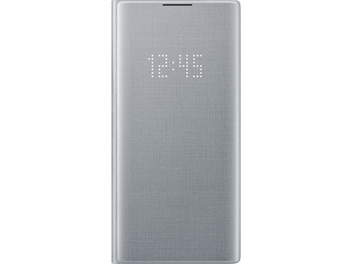 Чехол Samsung LED View Cover для Samsung Galaxy Note 10 Plus (EF-NN975PSEGRU) Silver - фото - Samsung Experience Store — брендовый интернет-магазин