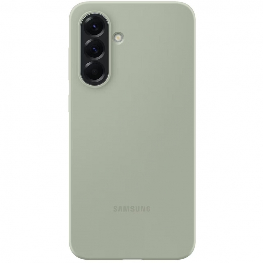 Панель Silicone Cover для Samsung Galaxy A56 (EF-PA566CGEGWW) Sage Green - фото - Samsung Experience Store — брендовый интернет-магазин