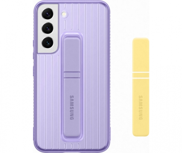 Накладка Samsung Protective Standing Cover для Samsung Galaxy S22 (EF-RS901CVEGRU) Lavender - фото - Samsung Experience Store — брендовий інтернет-магазин