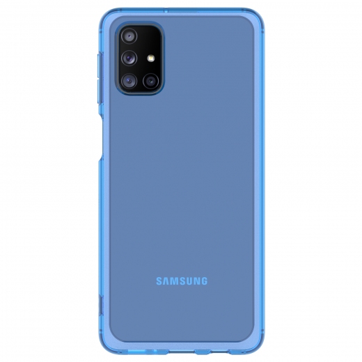 Накладка KDLab Protect Cover для Samsung Galaxy M31s (GP-FPM317KDALW) Blue - фото - Samsung Experience Store — брендовий інтернет-магазин