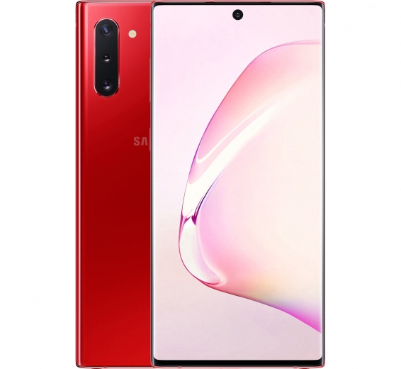 Смартфон Samsung Galaxy Note 10 8/256GB (SM-N970FZRDSEK) Red - фото - Samsung Experience Store — брендовый интернет-магазин