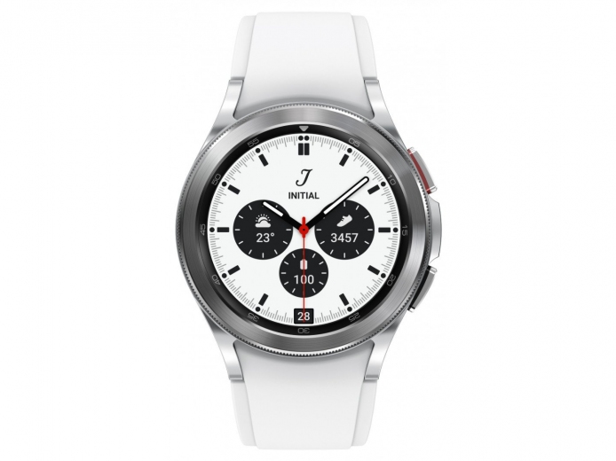 Смарт часы Samsung Galaxy Watch 4 Classic 42mm (SM-R880NZSASEK) Silver - фото - Samsung Experience Store — брендовый интернет-магазин