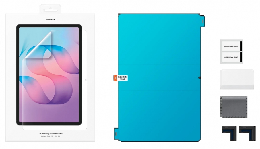 Защитная пленка Samsung Galaxy Tab S12+ Anti-reflecting Film (EF-UX840CTEGWW) - фото - Samsung Experience Store — брендовый интернет-магазин