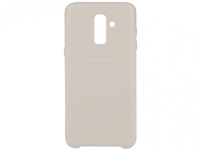 Панель Samsung Dual Layer Cover Galaxy J8 (2018) (EF-PJ810CFEGRU) Gold - фото - Samsung Experience Store — брендовий інтернет-магазин