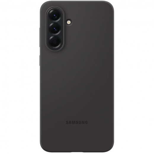 Панель Silicone Cover для Samsung Galaxy A56 (EF-PA566CBEGWW) Black - фото - Samsung Experience Store — брендовый интернет-магазин