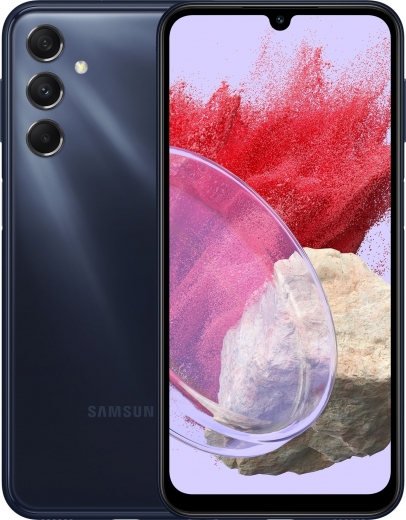 Смартфон Samsung Galaxy M34 5G 8/128 (SM-M346BDBGSEK) Dark Blue - фото - Samsung Experience Store — брендовий інтернет-магазин