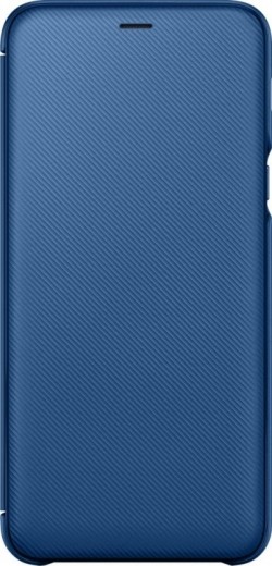 Чехол-книжка Samsung Flip wallet cover A6+ 2018 (EF-WA605CLEGRU) Blue - фото - Samsung Experience Store — брендовый интернет-магазин