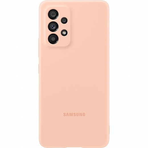 Панель Silicone Cover для Samsung Galaxy A53 EF-PA536TPEGRU Peach - фото Панель Silicone Cover для Samsung Galaxy A53 EF-PA536TPEGRU Peach - фото - Samsung Experience Store — брендовый интернет-магазин