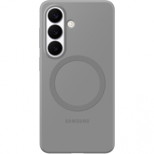 Панель Samsung Silicone Magnet для Samsung Galaxy S26 (EF-ES942CJEGWW) Gray - фото - Samsung Experience Store — брендовый интернет-магазин
