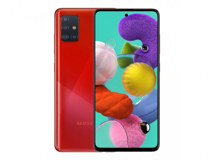 Смартфон Samsung Galaxy A51 A515 6/128Gb (SM-A515FZRWSEK) Red - фото - Samsung Experience Store — брендовий інтернет-магазин