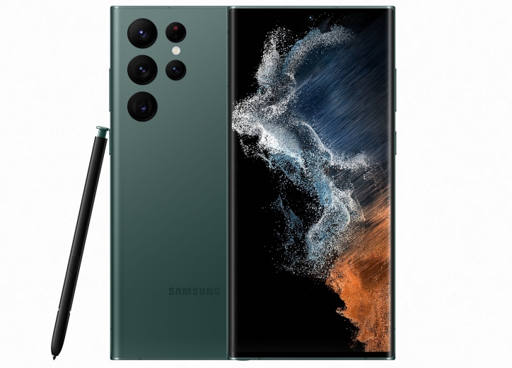 Смартфон Samsung Galaxy S22 Ultra 12/256GB (SM-S908BZGGSEK) Green - фото - Samsung Experience Store — брендовий інтернет-магазин