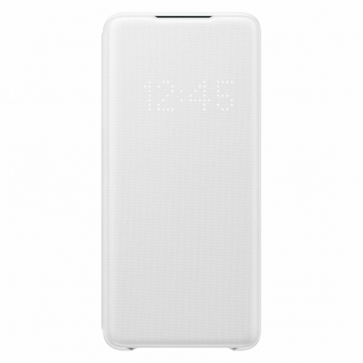 Чохол-книжка Samsung LED View Cover для Samsung Galaxy S20 Plus (EF-NG985PWEGRU) White - фото - Samsung Experience Store — брендовий інтернет-магазин